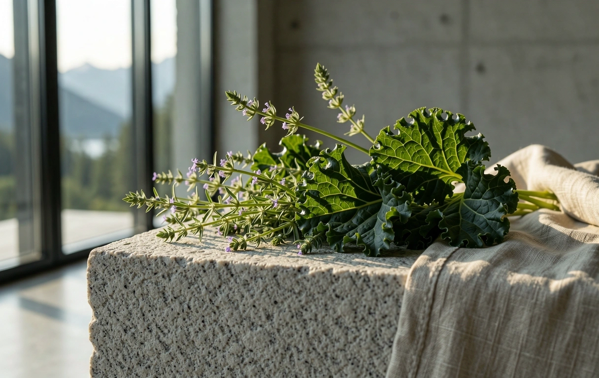 Botanique alpine et minéralité de Lausanne